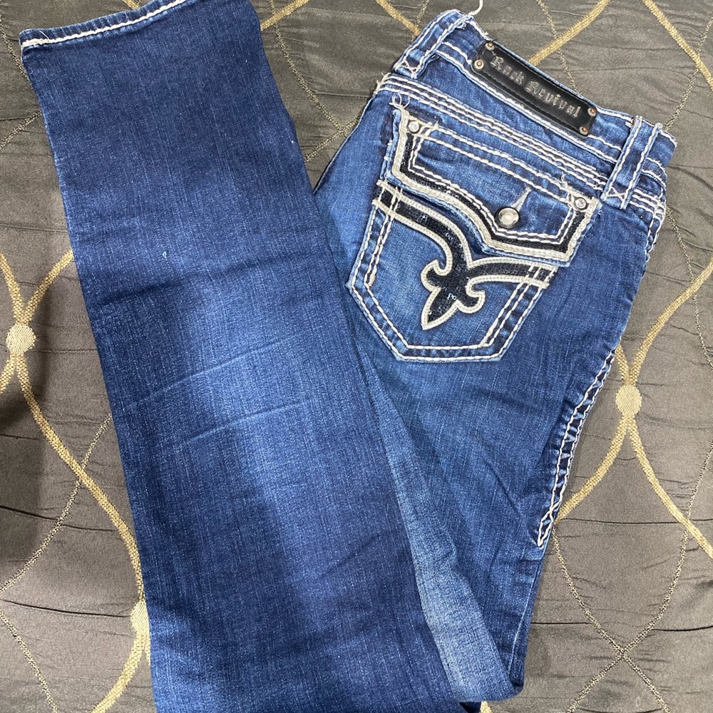 Rock Revival Kai Straight Jeans Size 29
